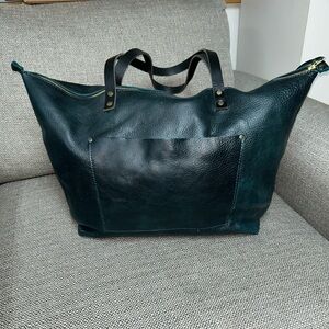 Portland Leather Goods Oversized Tote -Boreal